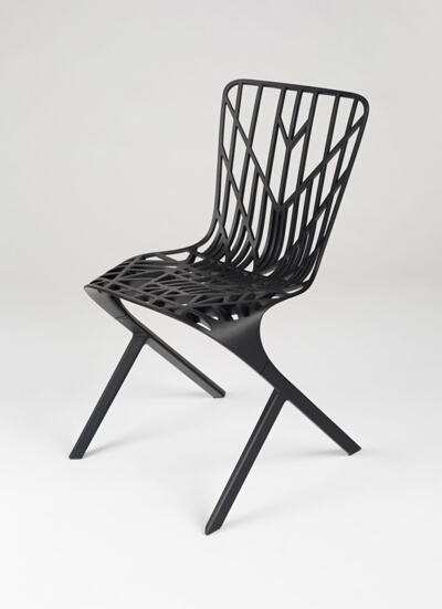 Washington Skeleton Aluminum Side Chair
