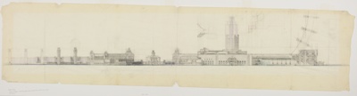 Century of Progress Exposition, Early Studies, Elevation Study