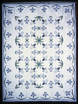Blue Iris Quilt
