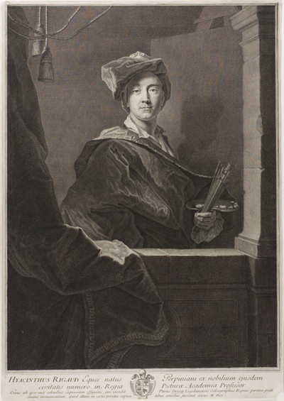 Portrait of Hyacinthe Rigaud