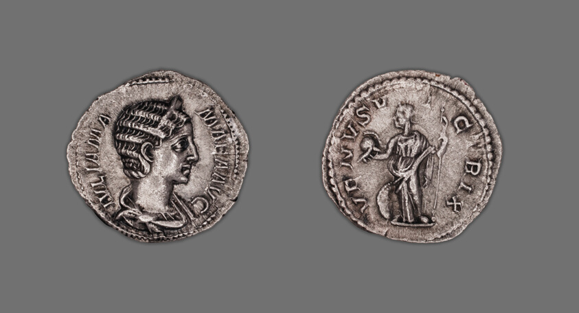 Denarius (Coin) Portraying Julia Mamaea