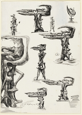 Studies for Whaler of Nantucket