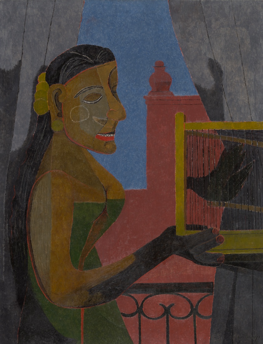 Woman with a Bird Cage
