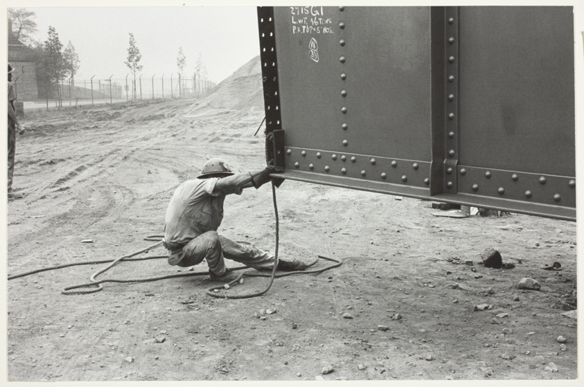 Construction of the Verrazano Bridge, from the series "The Bridge"