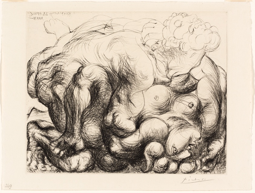 The Embrace III, from the Vollard Suite