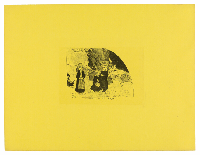 Les drames de la mer: Bretagne (Dramas of the Sea: Brittany), from the Volpini Suite