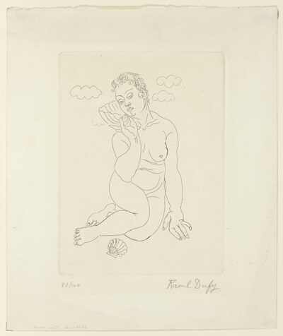 Nude with Sea Shells
