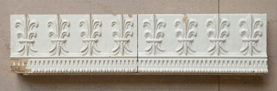 Conway Building: Blocks from Lobby Cornice.