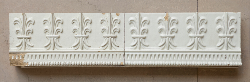 Conway Building: Blocks from Lobby Cornice.