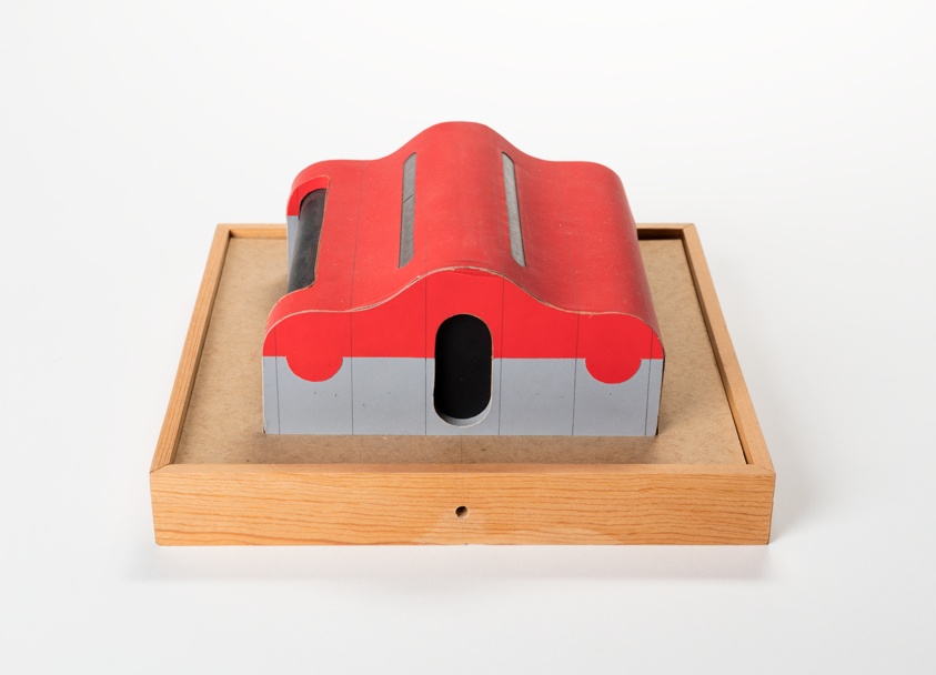 Two Car Garage, Regional Library for the Blind, Chicago, Illinois, Model