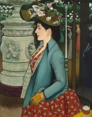 A Woman at the Élysée Montmartre (Femme à l’Élysée Montmartre)