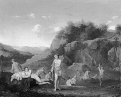 Nymphs Bathing