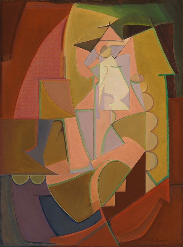 Figure in Pink and Yellow