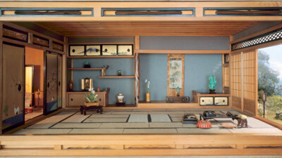 E-31: Japanese Traditional Interior