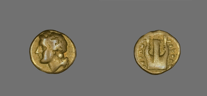 Coin Depicting the God Apollo
