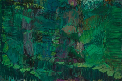 Soft Lapping of Waves, Green (Leiser Wellenschlag, Grün)