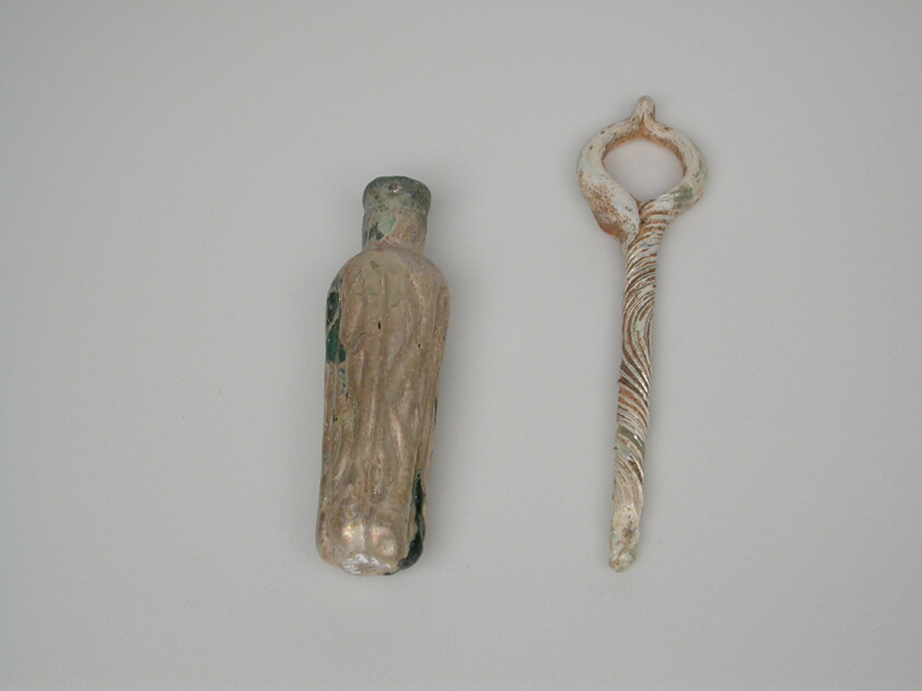 Perfume Bottle with Looped Stopper