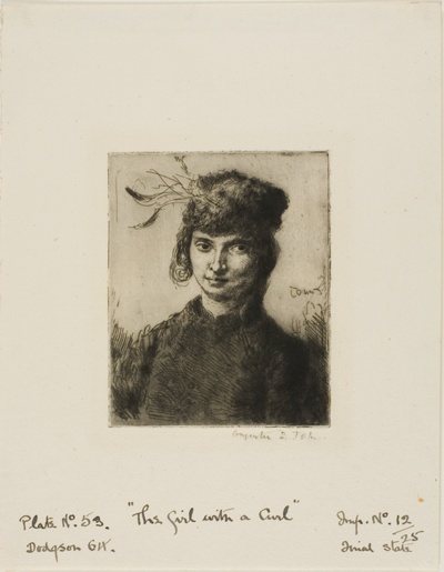 Girl with a Curl