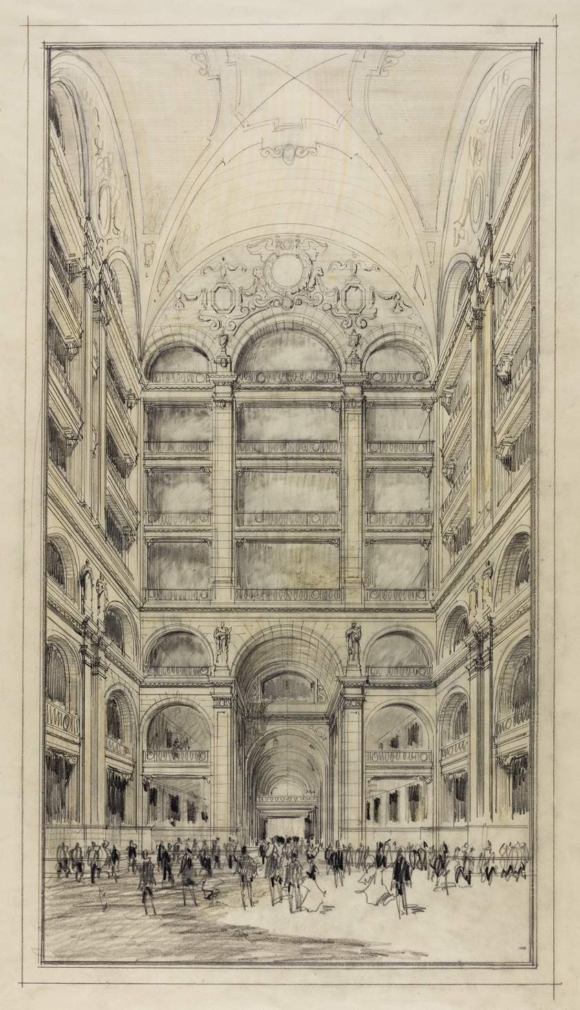 Eaton's Department Store, Toronto, Canada, Interior Perspective