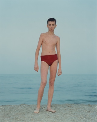 "Odessa, Ukraine, August 4, 1993," from Beach Portraits