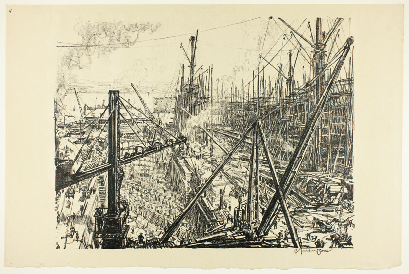Reconstructing a Clyde Shipyard