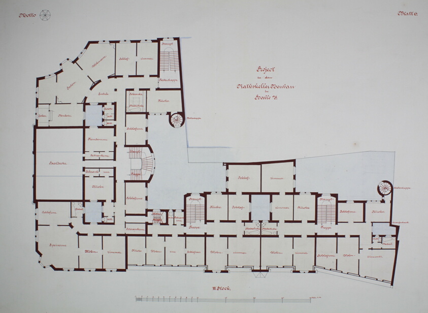 Rathskeller Neubau, Halle (Saale), Saxony-Anhalt, Germany, Third Floor Plan