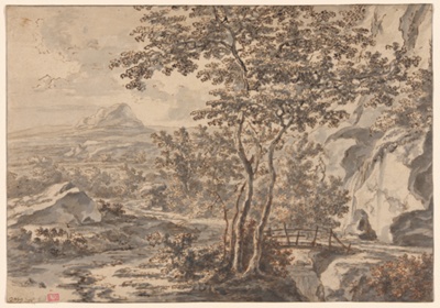 Italian Landscape with a Bridge