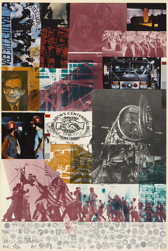 Commemorative Artwork, also called Labor’s Centennial, 1881–1981, AFL-CIO
