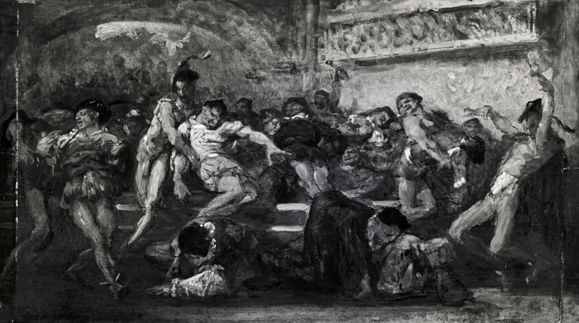 The Carousal (Scene from Faust?)