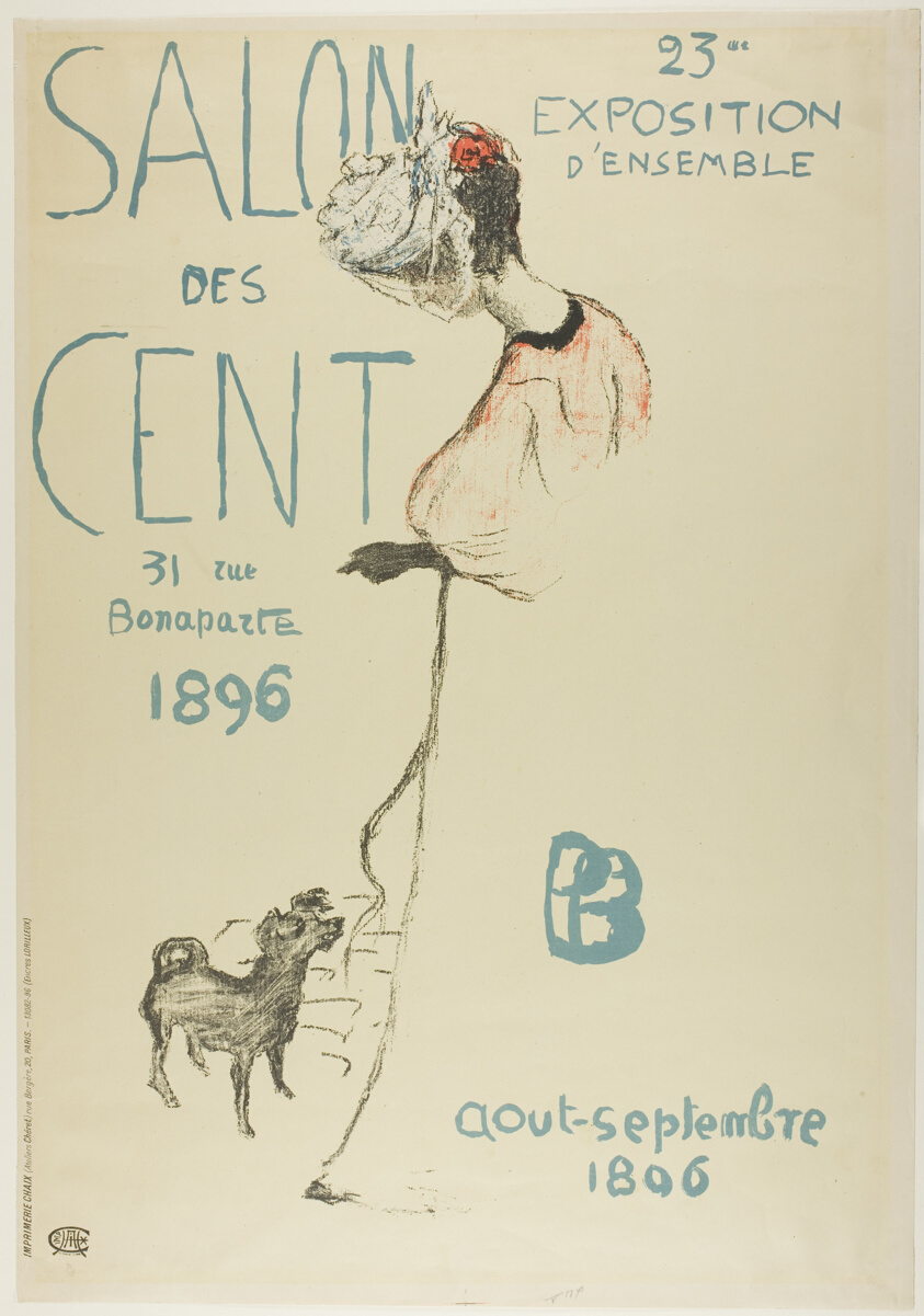 Poster for the Salon des Cent
