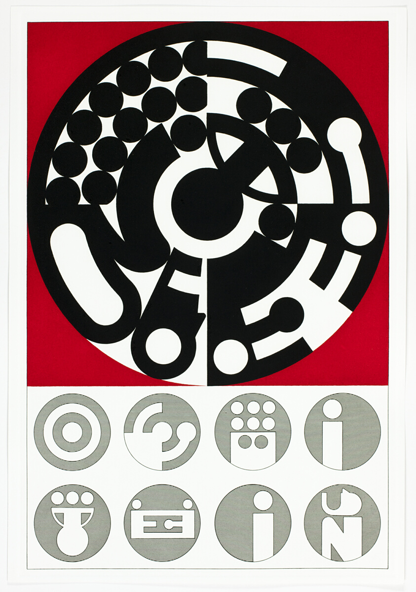 Cosmological Model, plate one from Untitled