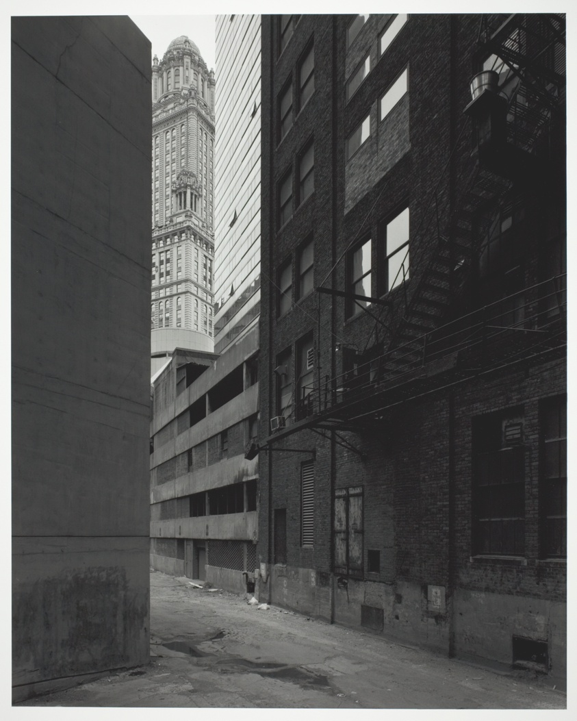 Vicinity of Michigan Avenue and Wacker Drive; view toward the 33 East Wacker Building