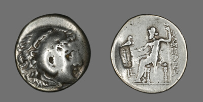 Tetradrachm (Coin) Portraying Alexander the Great as Herakles