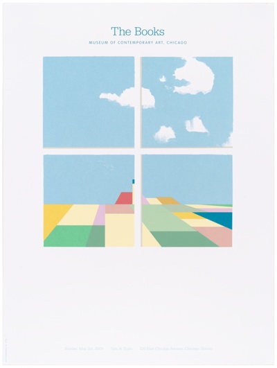 The Books, Museum of Contemporary Art, Chicago poster