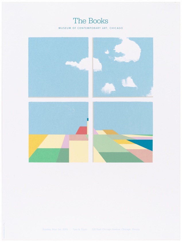 The Books, Museum of Contemporary Art, Chicago poster