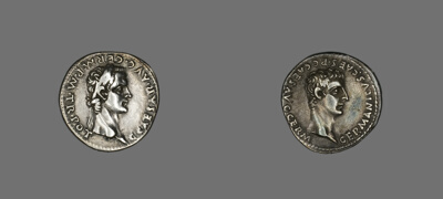 Denarius (Coin) Portraying Emperor Gaius (Caligula)