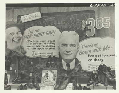 Shoe Store Window, Clarksburg, West Virginia