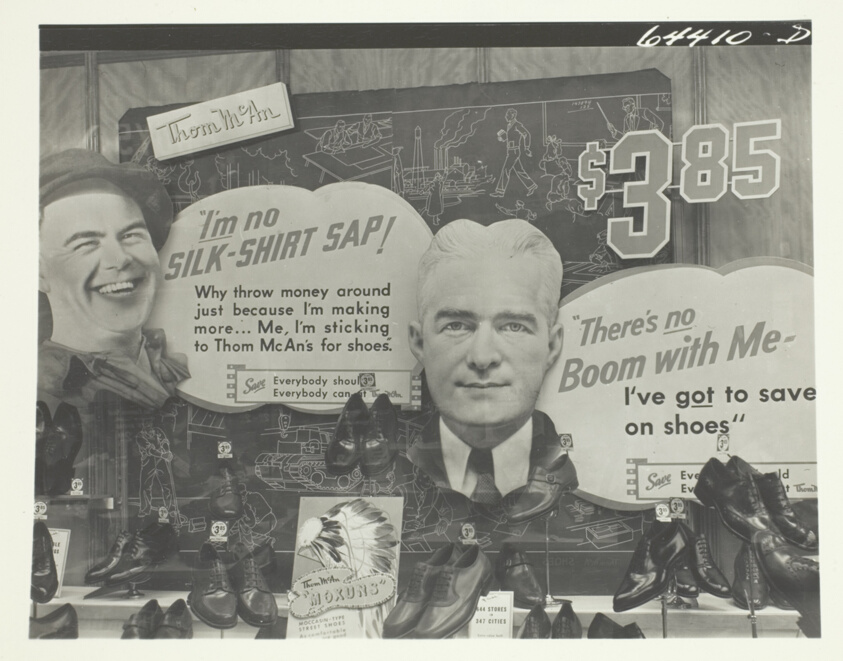 Shoe Store Window, Clarksburg, West Virginia