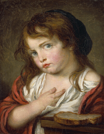 Little Girl Pouting
