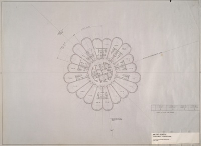Metro Plaza: Apartment Tower, Typical Floor Plan
