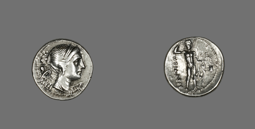 Drachm (Coin) Depicting the Goddess Nike