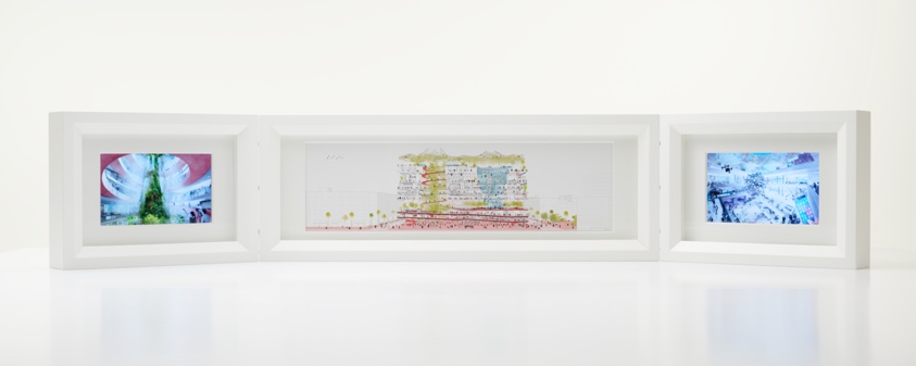 Open Shore, Competition Entry, Banyan Hub Triptych