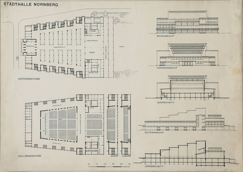 Nuremberg State Theater, Germany, Multiple Views