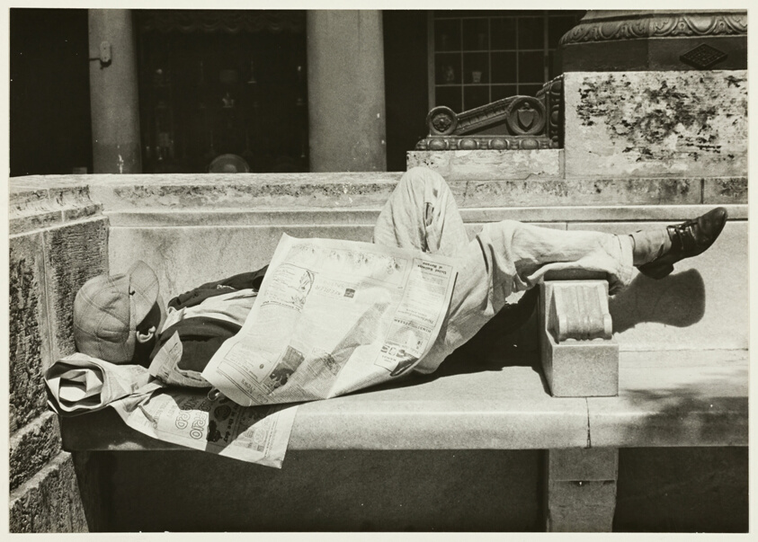 Vagrant in the Prado of Havana
