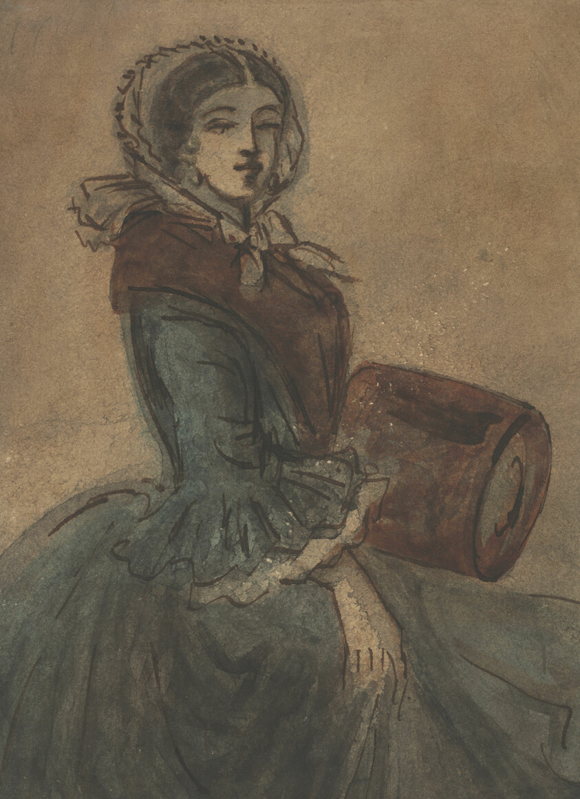 Woman with a Muff