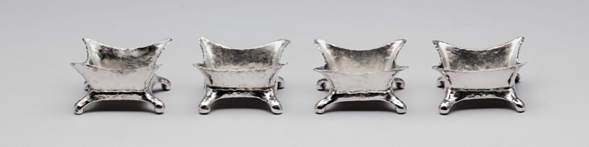 Set of Four Salt Dishes