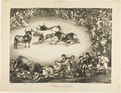 Spanish Entertainment, from The Bulls of Bordeaux