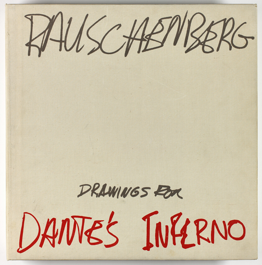 Portfolio box, from Rauschenberg: XXXIV Drawings for Dante's Inferno