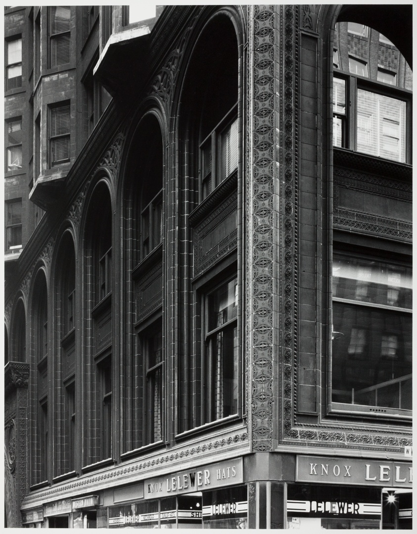 Untitled (Stock Exchange Building, Corner and Ornament)