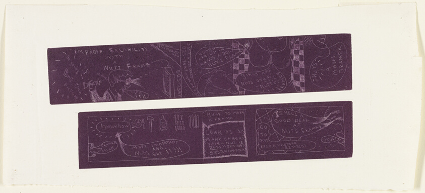 Advertisement for Nutt's Frames